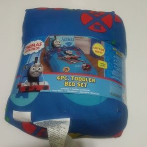 thomas and friends toddler bed set